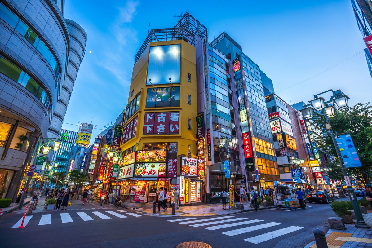 Shinjuku streets
